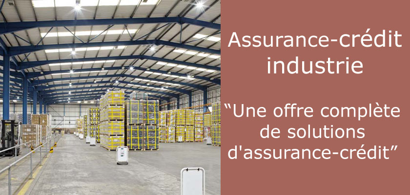 Assurance crédit pour l'industrie