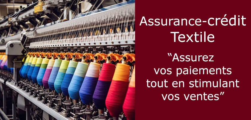 Assurance crédit pour le secteur du textile