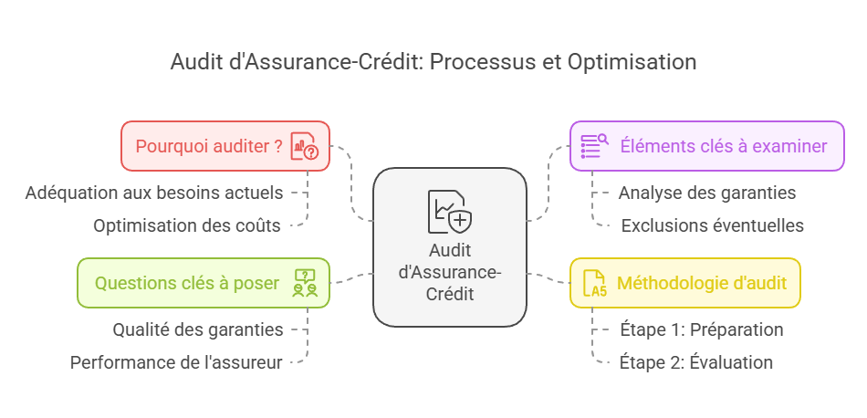 Audit d'assurance crédit : processus et optimisation