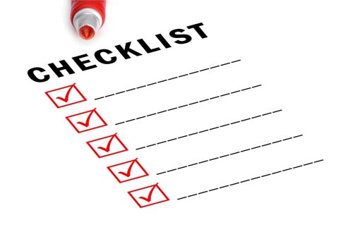 Checklist à vérifier pour un contrat d'Assurance crédit