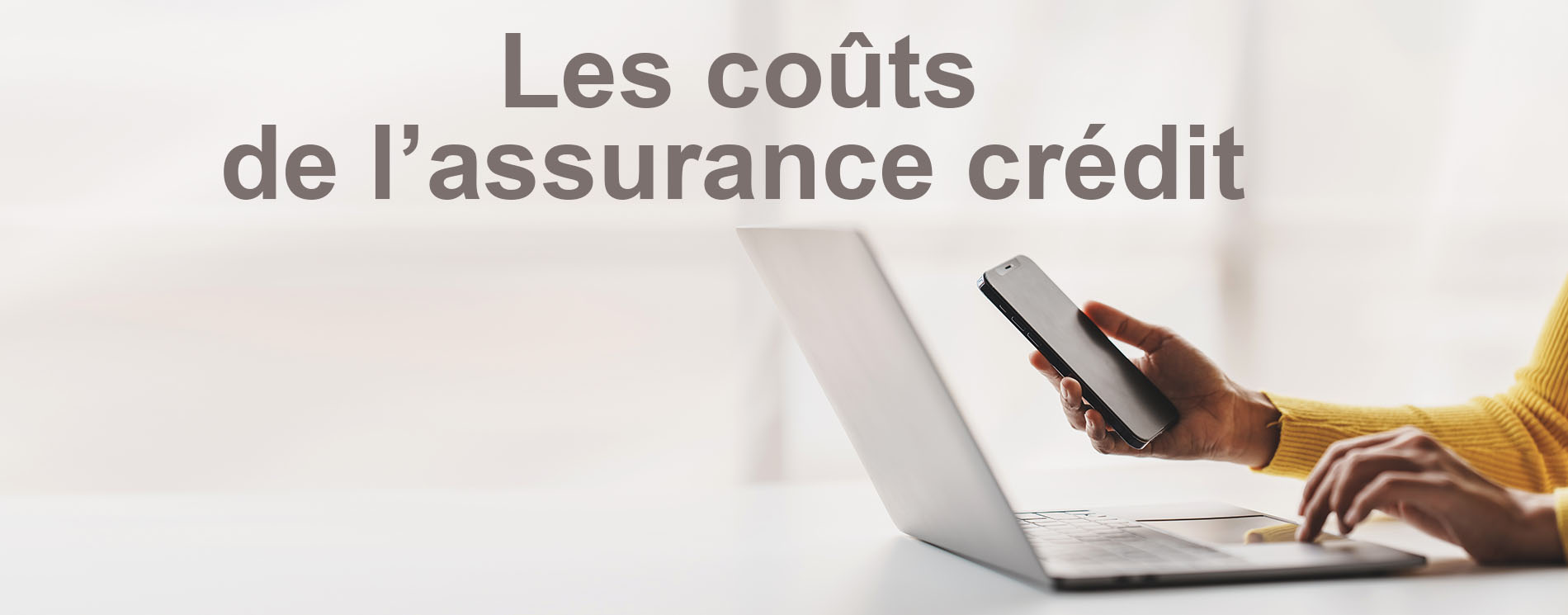 Les coûts de l'assurance crédit