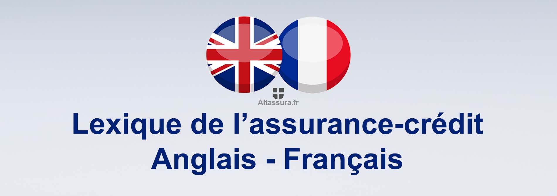 lexique de l'assurance-crédit en Anglais - Français