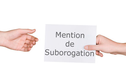 Définition de Subrogation